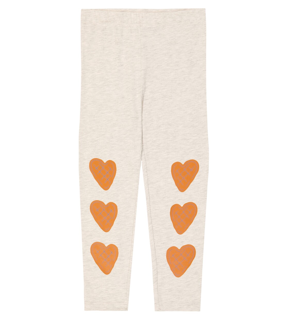 

Леггинсы hearts из смесового хлопка Tinycottons, серый