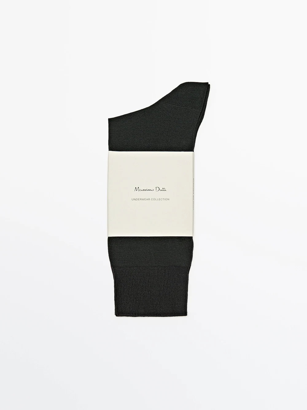 

Контрастные носки из шотландской пряжи Massimo Dutti