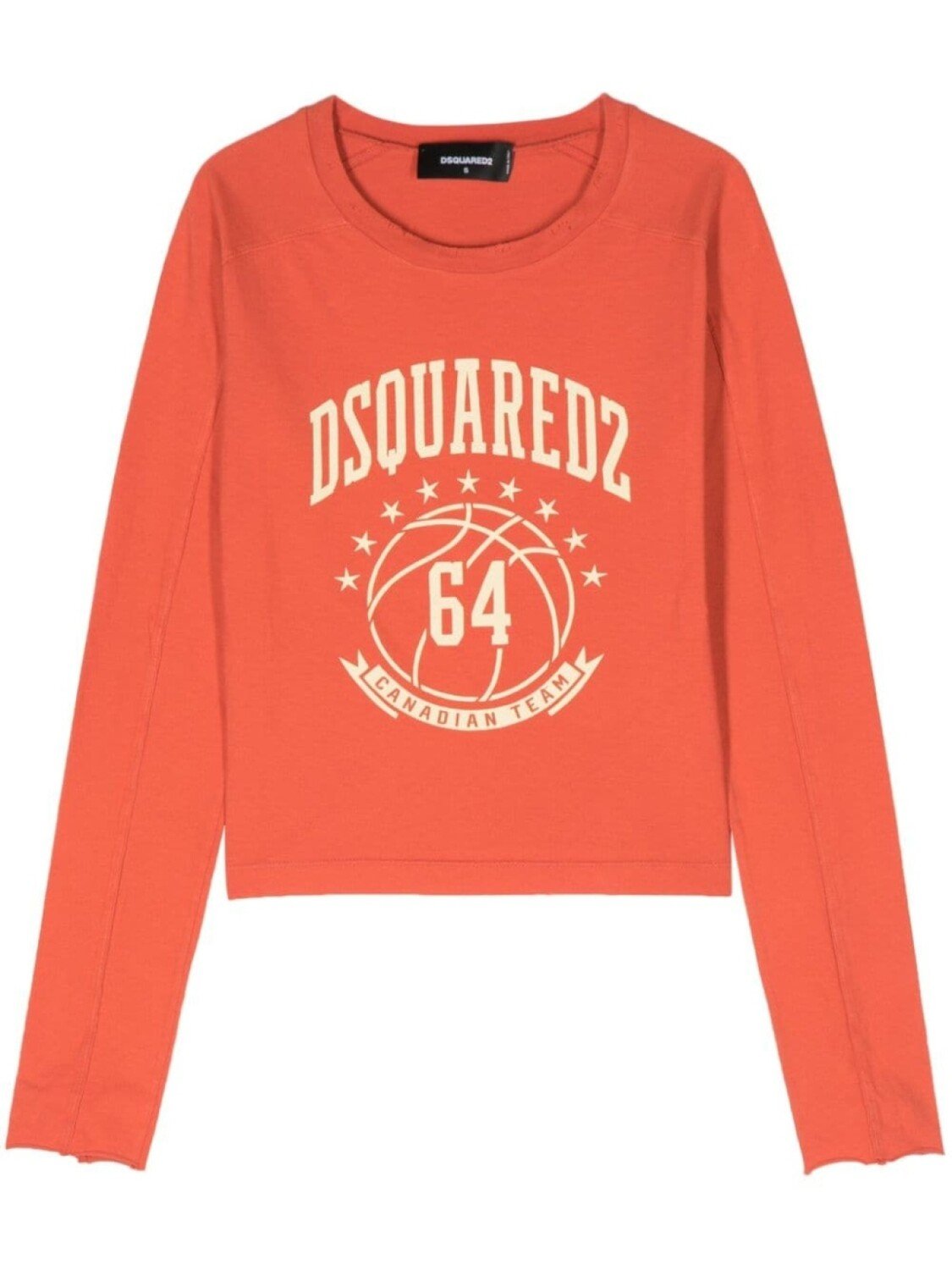 

Dsquared2 футболка College Fit, оранжевый