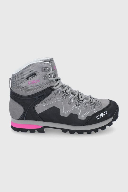 

Замшевые туфли ATHUNIS MID WMN TREKKING SHOE WP CMP, серый
