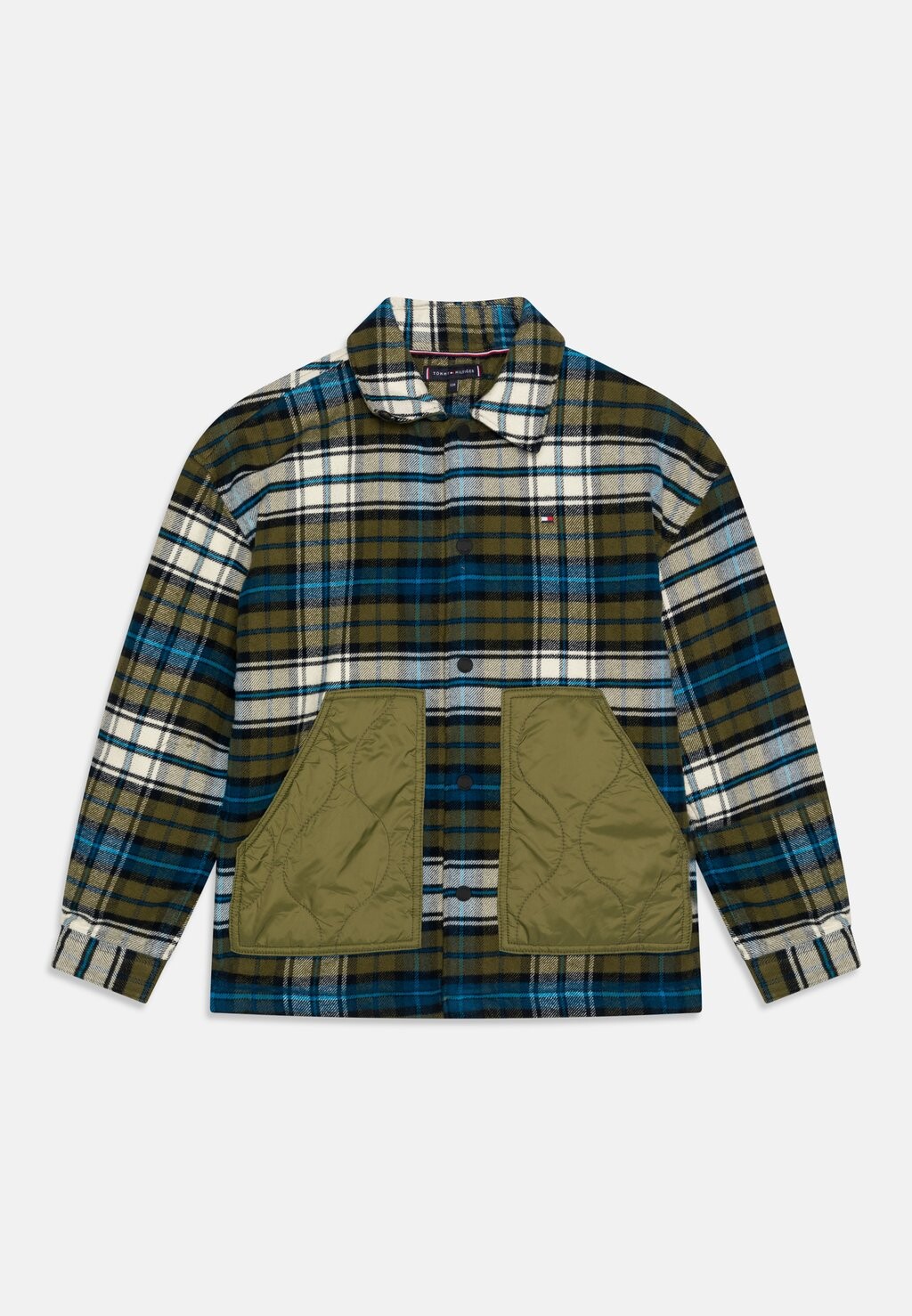 

Зимняя куртка TARTAN Tommy Hilfiger, цвет green/multi-coloured