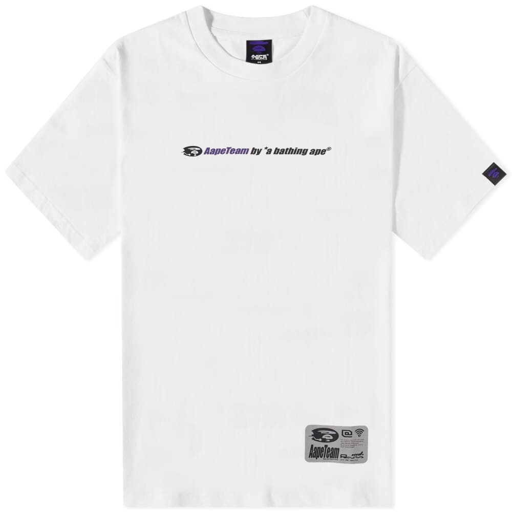 

Футболка AAPE Metaversa By A Bathing Ape, белый