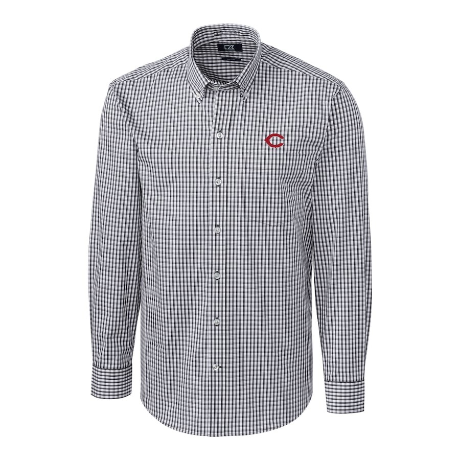 

Рубашка Cutter & Buck Cincinnati Reds, угольный