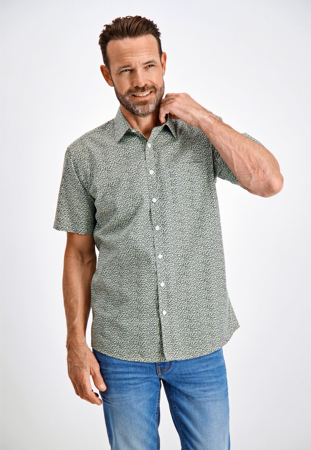 

Рубашка AOP BOX S/S Jack's Sportswear, цвет army