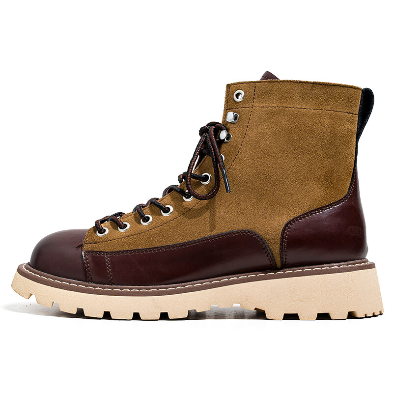 

Мужские ботинки Cahhrrn X Martin Boot Men Beige Beidouniao