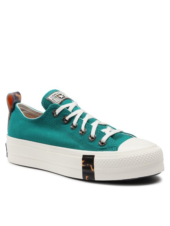 

Кроссовки из ткани Converse, зеленый