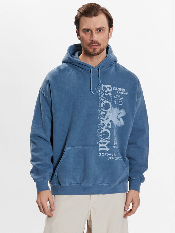 

Толстовка свободного кроя Bdg Urban Outfitters, синий