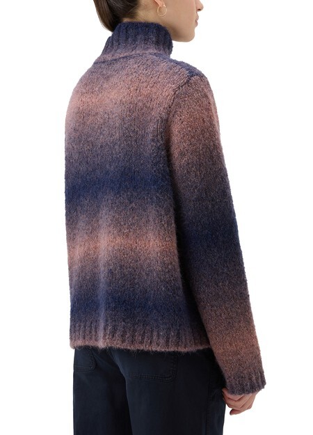 

Свитер-водолазка из смеси альпаки с эффектом деграде Woolrich