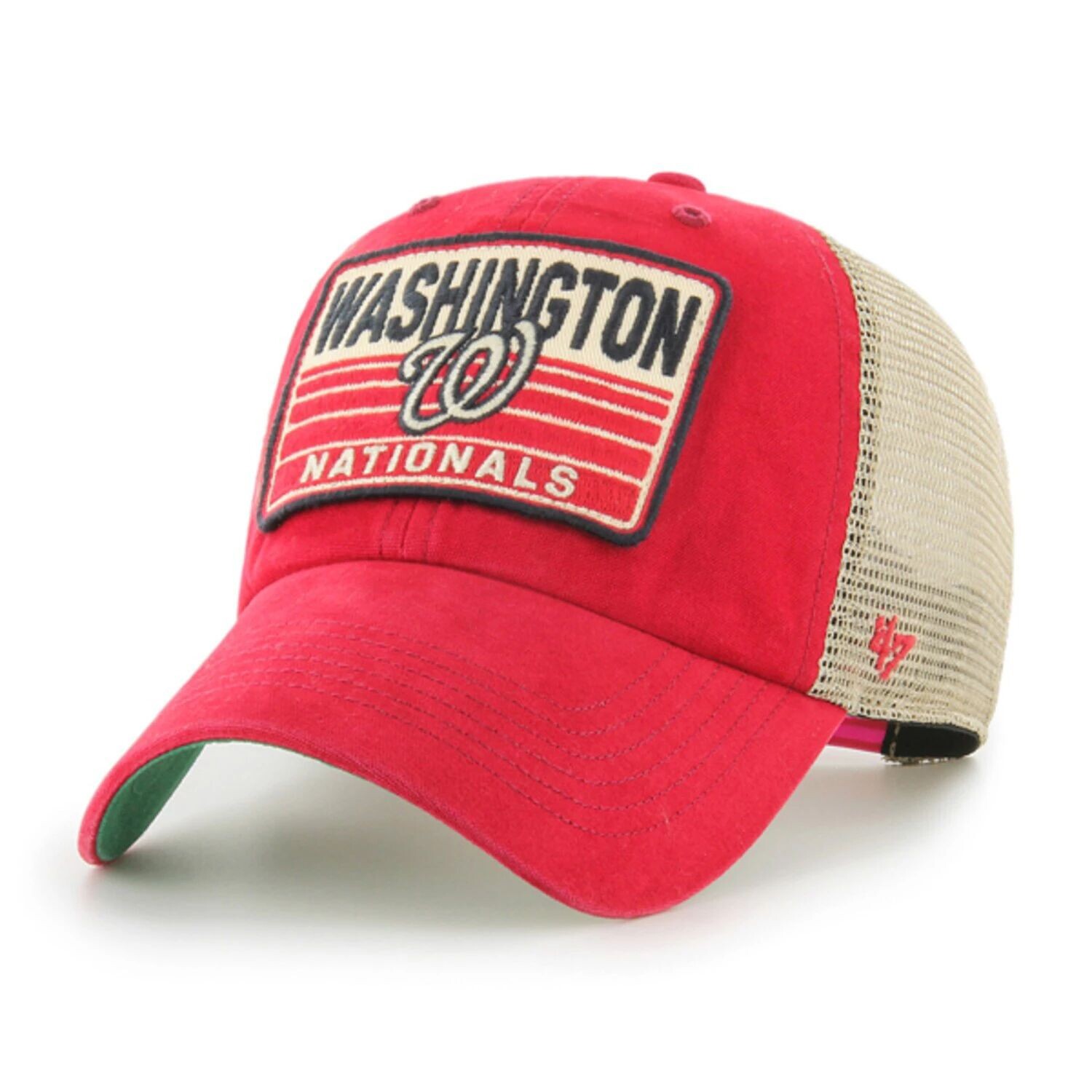 

Мужская кепка Red Washington Nationals 47 '47 Clean Up Trucker Snapback