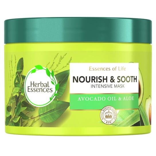 

Питательная маска для сухих волос и сухой кожи головы, 450мл Herbal Essences Avocado Oil