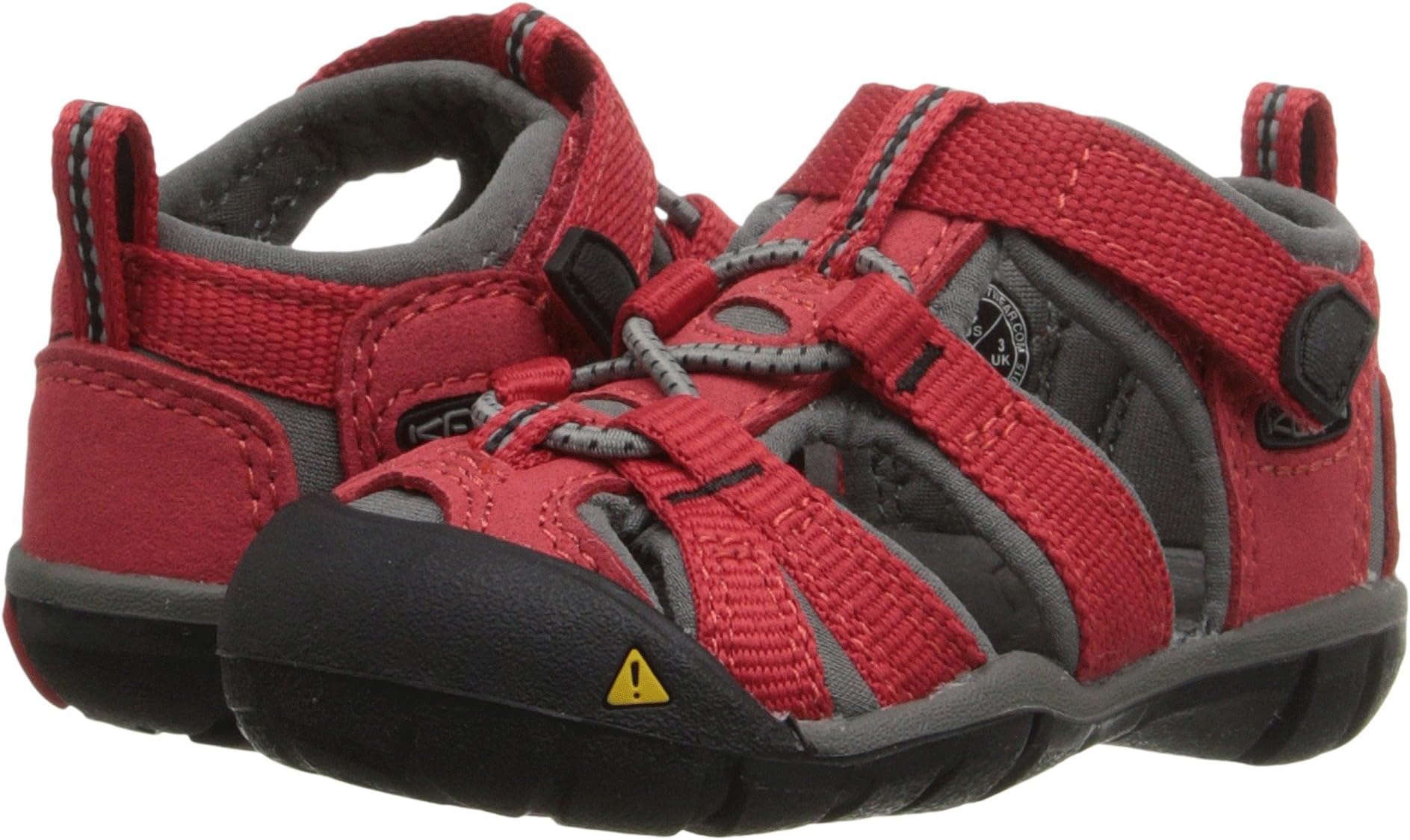 Сандалии Seacamp II CNX KEEN, цвет Racing Red/Gargoyle