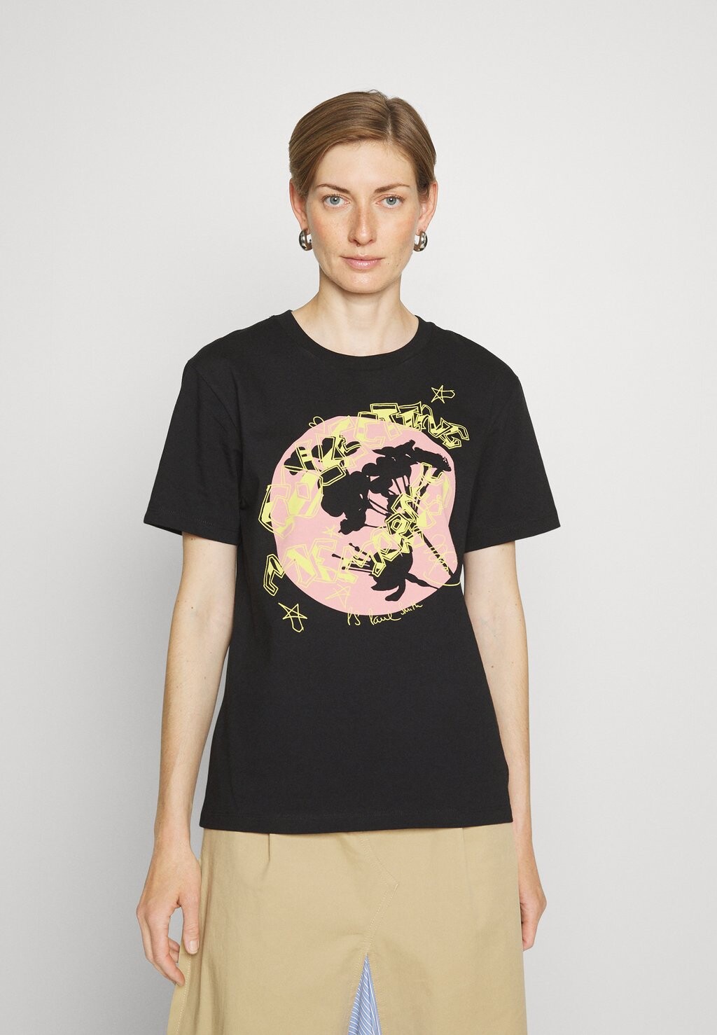 

Футболка с принтом PS Paul Smith, черный