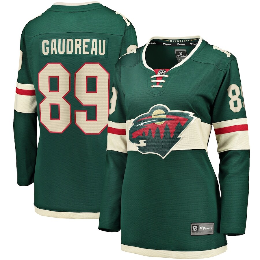

Джерси Fanatics Branded Minnesota Wild, зеленый