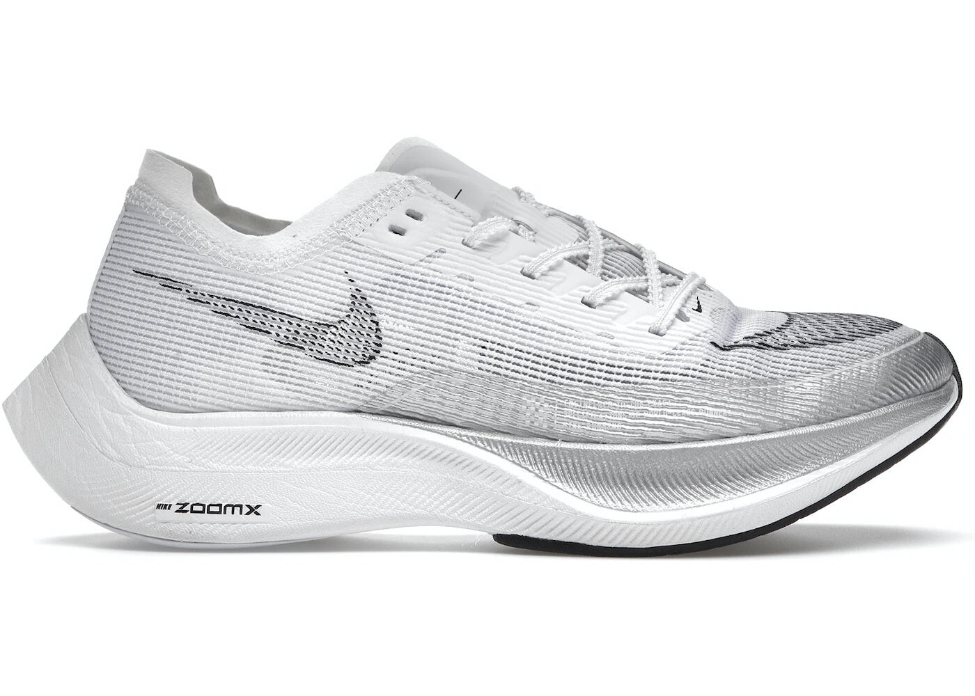 

Кроссовки Nike ZoomX Vaporfly Next 2, белый / серебристый