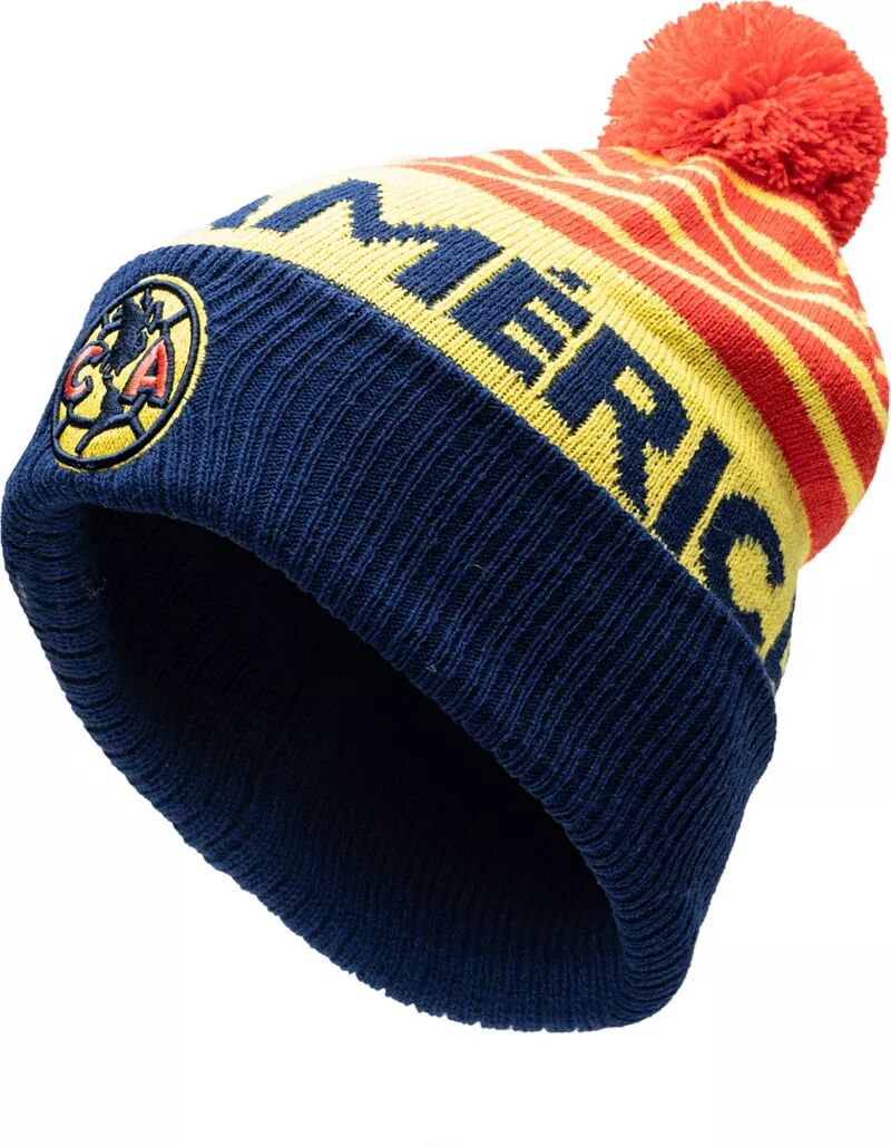 Вязаная шапка с разноцветными помпонами Fan Ink для взрослых FC Barcelona 2023 Aspen