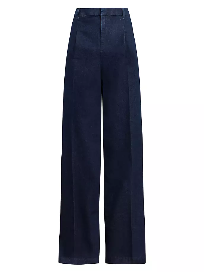 

Эластичные широкие брюки Flaunt с высокой посадкой Joe'S Jeans, цвет rinse