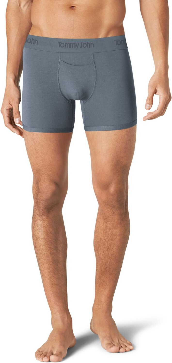 

Трусы Second Skin Trunks 4" Tommy John, цвет Turbulence