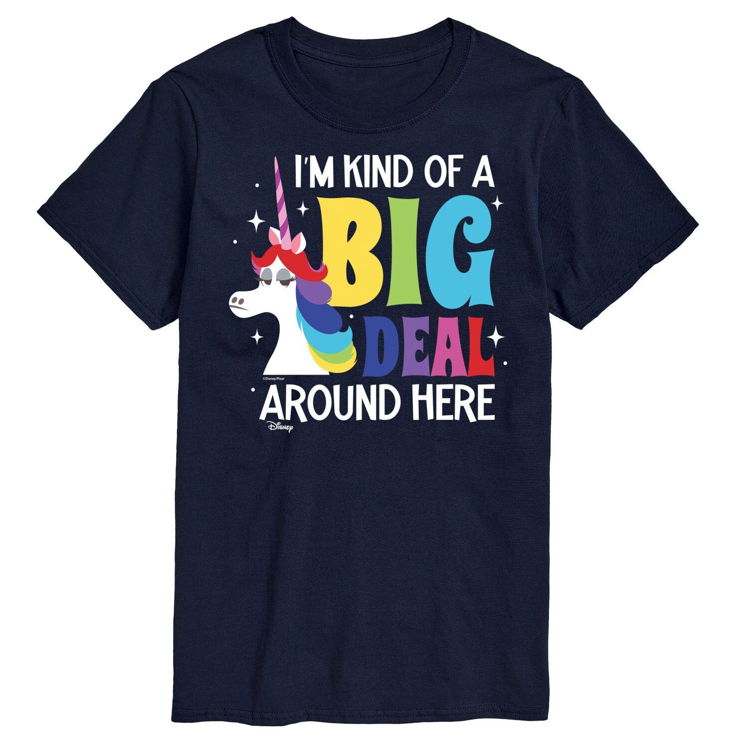 

Футболка Big & Tall Disney/Pixar Inside Out Big Deal License, синий