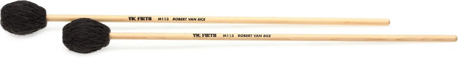 

Малетки для клавиатуры Vic Firth Robert van Sice — средне-мягкие