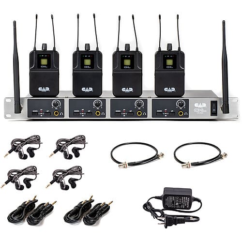 

Беспроводная система CAD GXLIEM4 Quad Mix Wireless In Ear Monitor System