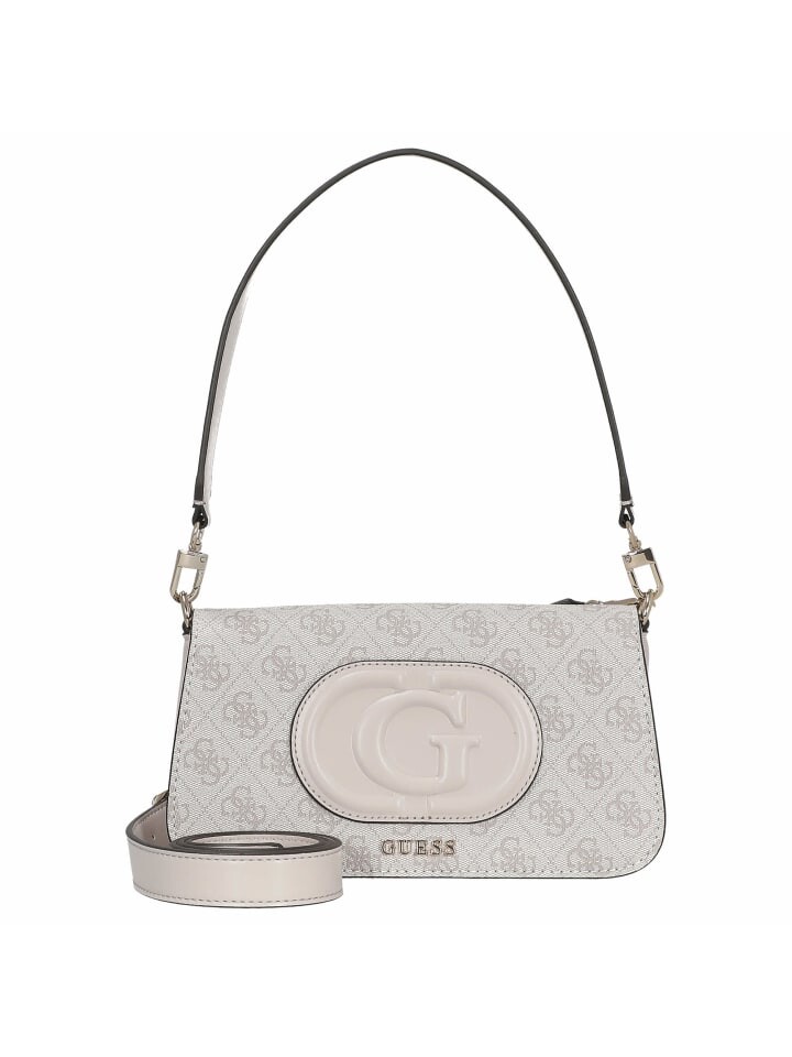 

Сумка через плечо Guess 24 cm, цвет dove logo/stone