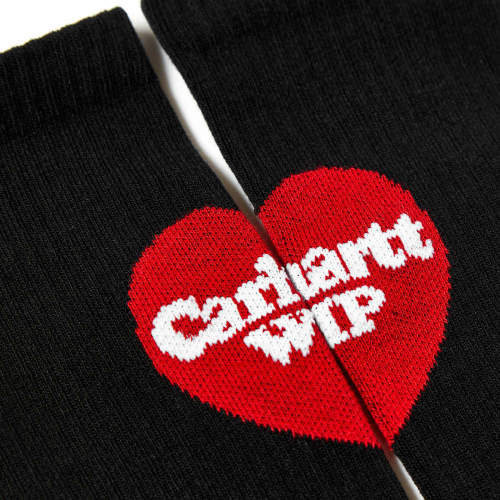 

Носки с сердечками Carhartt WIP, черный