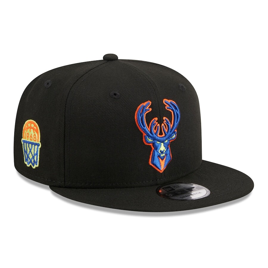 

Бейсболка New Era Milwaukee Bucks, черный
