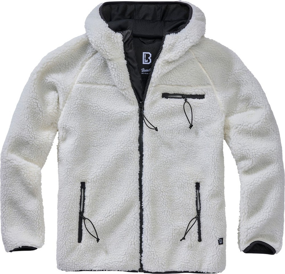 Куртка Brandit Jacke Teddyfleece Worker Jacket, белый