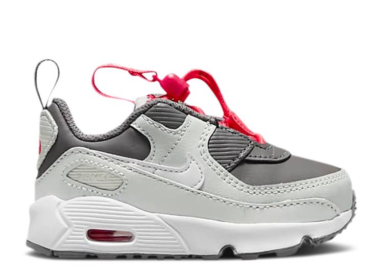 

Кроссовки Nike AIR MAX 90 TOGGLE TD 'FLAT PEWTER SIREN RED',