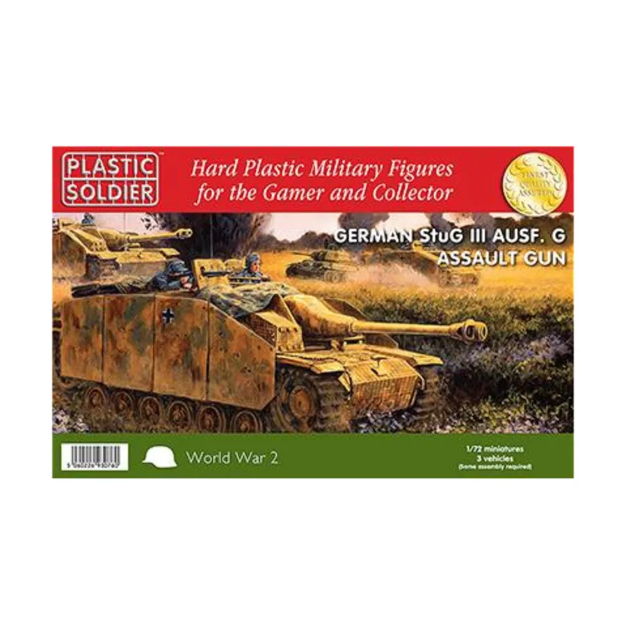 

StuG III Ausf. Штурмовое ружье G, WWII Miniatures - Germany (1:72)