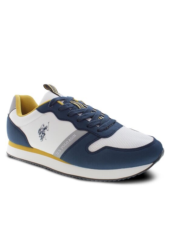 

Кроссовки U.S. Polo Assn., белый, Серый