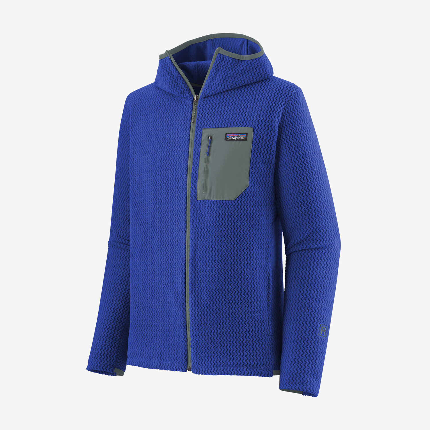 

Мужская толстовка с молнией во всю длину R1 Air Patagonia, синий