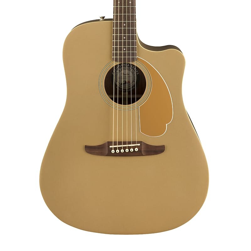 

Акустическая гитара Fender Redondo Player Acoustic Electric Guitar - Bronze Satin