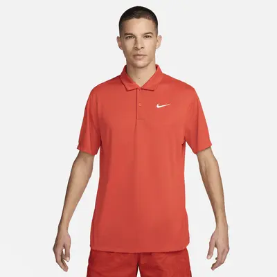 

Футболка Nike NikeCourt Dri-FIT, цвет Rust Factor/White