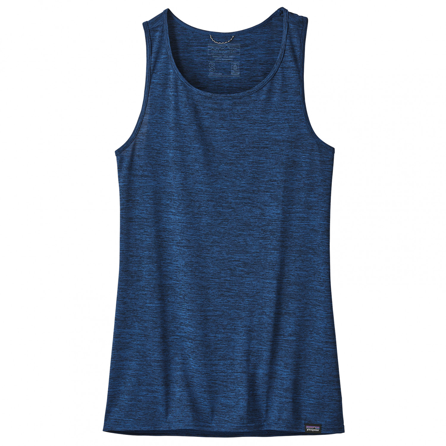 цена Функциональная рубашка Patagonia Women's Cap Cool Daily Tank, цвет Viking Blue Navy Blue X Dye