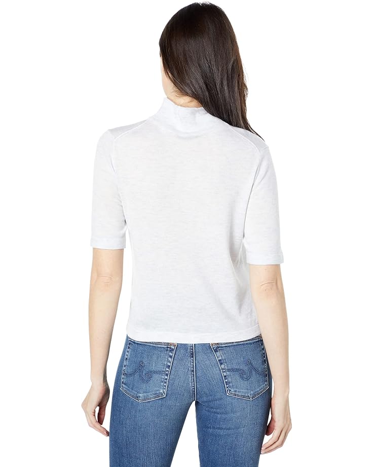 

Свитер Vince Mock Neck Sweater Tee, цвет Heather Powder Blue