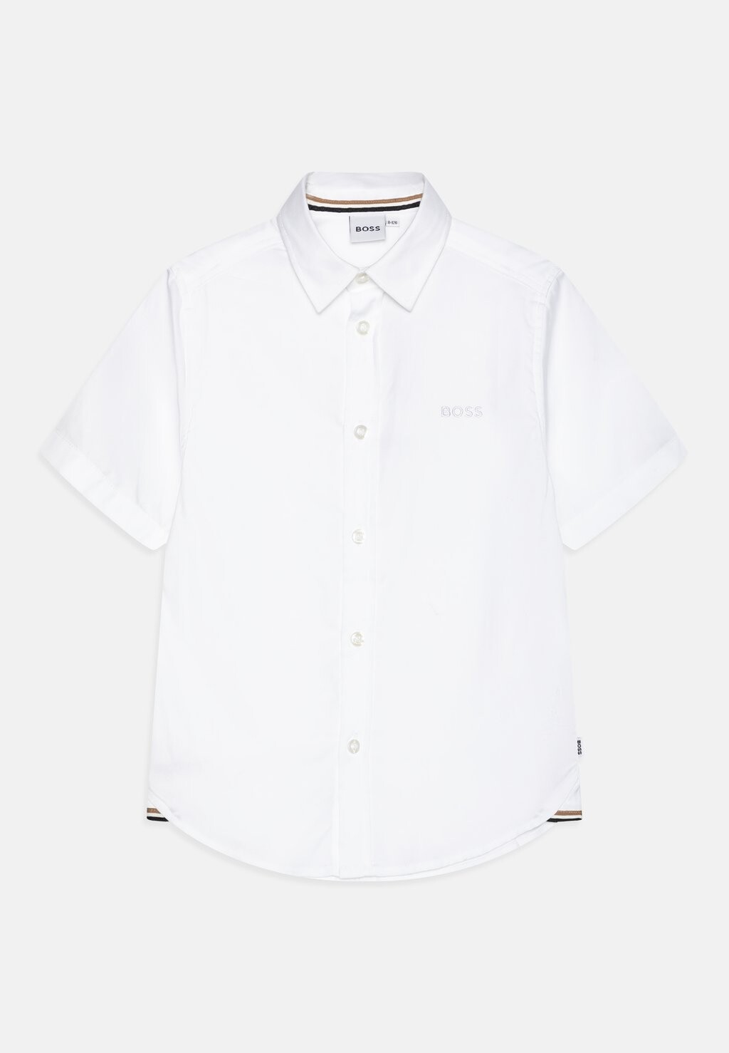 

Рубашка SHORT SLEEVE BOSS Kidswear, цвет white