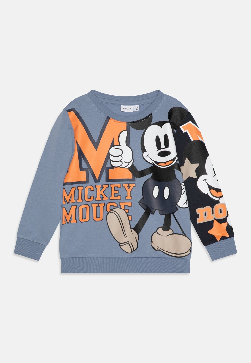 Толстовка Nmmdedo Mickey Unisex Name it, цвет troposphere рубашка поло name it цвет troposphere