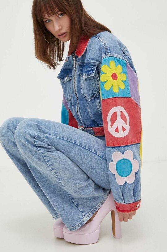

Джинсовая куртка Moschino Jeans, синий