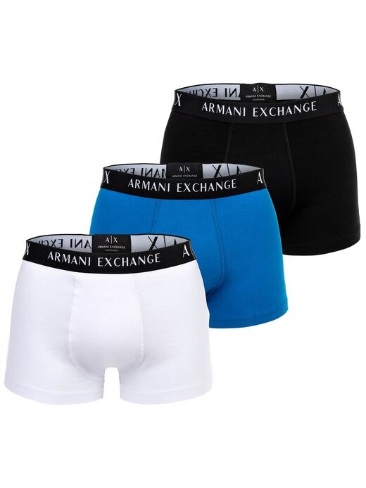 

Боксеры, 3 шт. Armani Exchange, мультиколор
