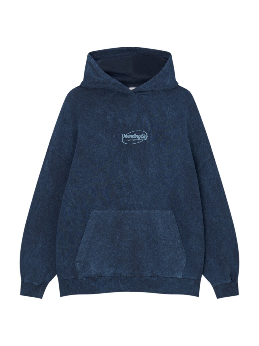 

Толстовка Pull&Bear, темно-синий