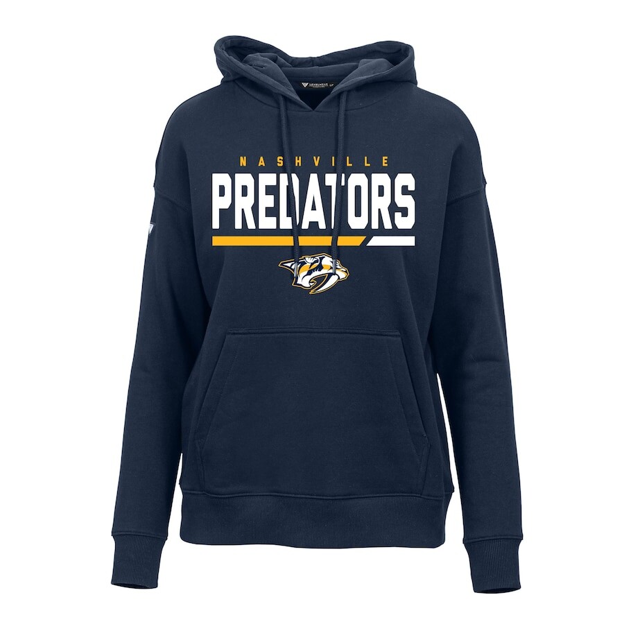 

Пуловер с капюшоном Levelwear Nashville Predators, нави