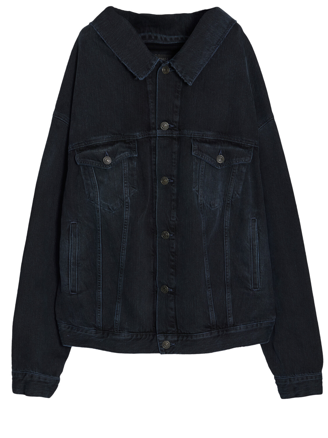 

Куртка Balenciaga Off-the-shoulder, синий