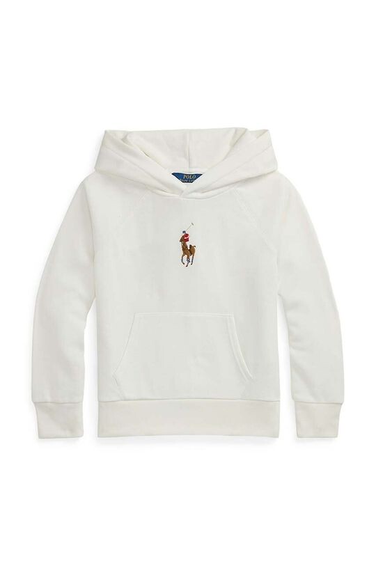 

Детская хлопковая толстовка Polo Ralph Lauren, белый