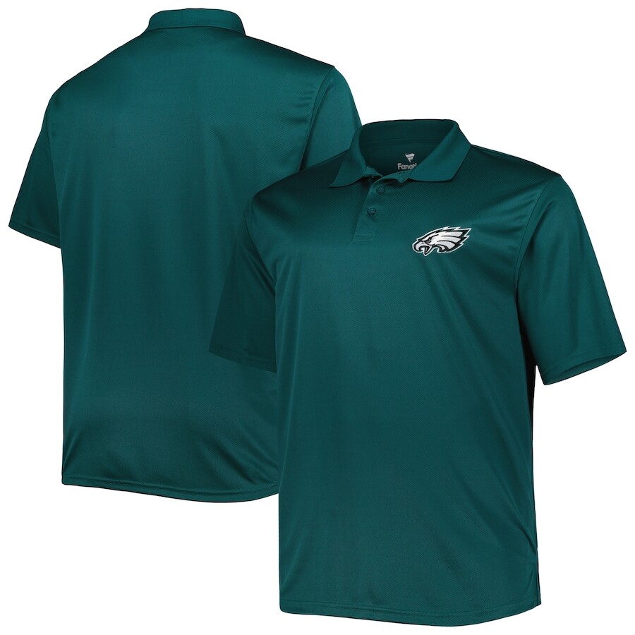 

Поло с коротким рукавом Fanatics Branded Philadelphia Eagles, зеленый