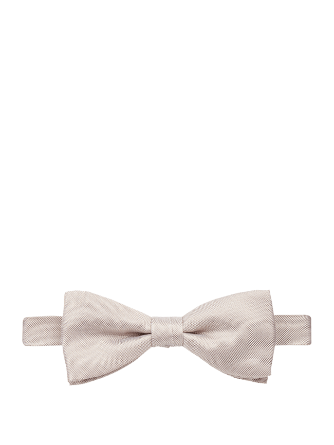 Шелковый галстук-бабочка Blick, серо-коричневый