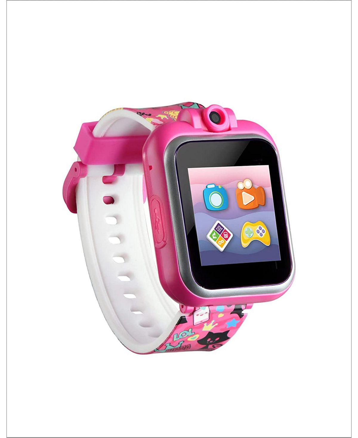 Умные часы 2 Kids с розовым силиконовым ремешком, 42 мм Playzoom