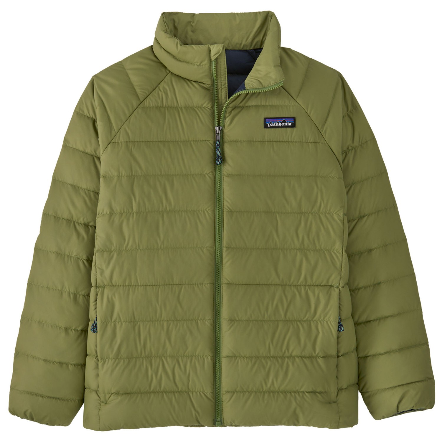 

Пуховик Patagonia Kid's Down, цвет Buckhorn Green