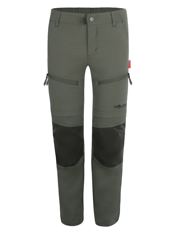 

Спортивные брюки Trollkids Zipp-Off- Nordfjord - Regular fit -, хаки