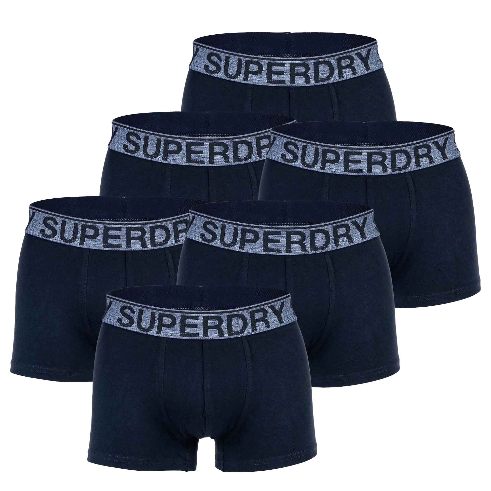 

Боксеры Superdry Boxershort 6 шт, темно-синий